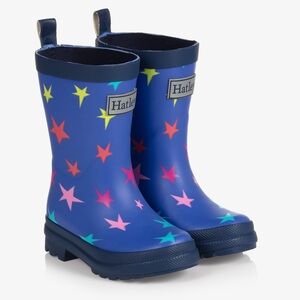 Hatley Blue Starry Rain Boots